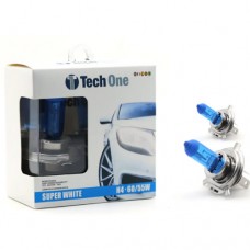 KIT LÂMPADAS SUPER BRANCAS - H4 12V 55W - P43t